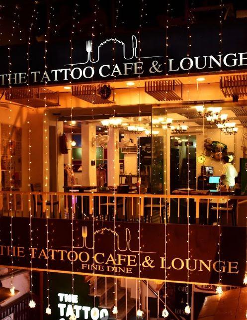 The rooftop of the Tattoo Cafe  Lounge  Picture of The Tattoo Cafe   Lounge Jaipur  Tripadvisor